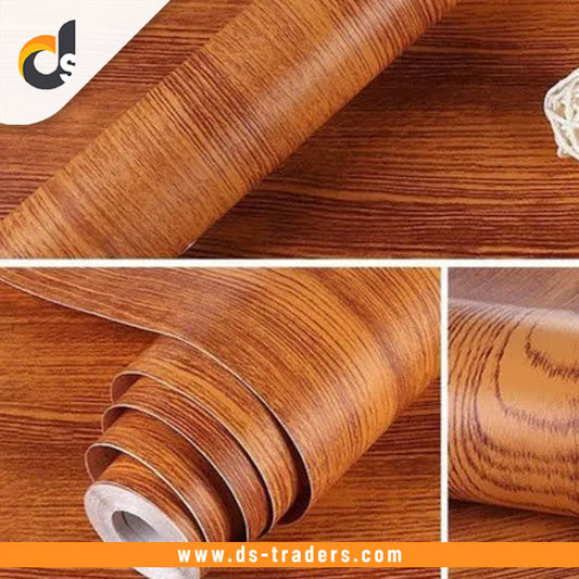 Wood Texture Wall Sheet (60cmx2m)