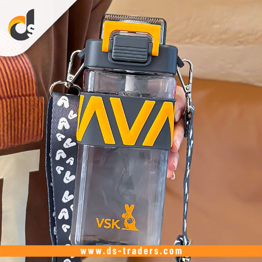 Cute Square Sippy Water Bottle