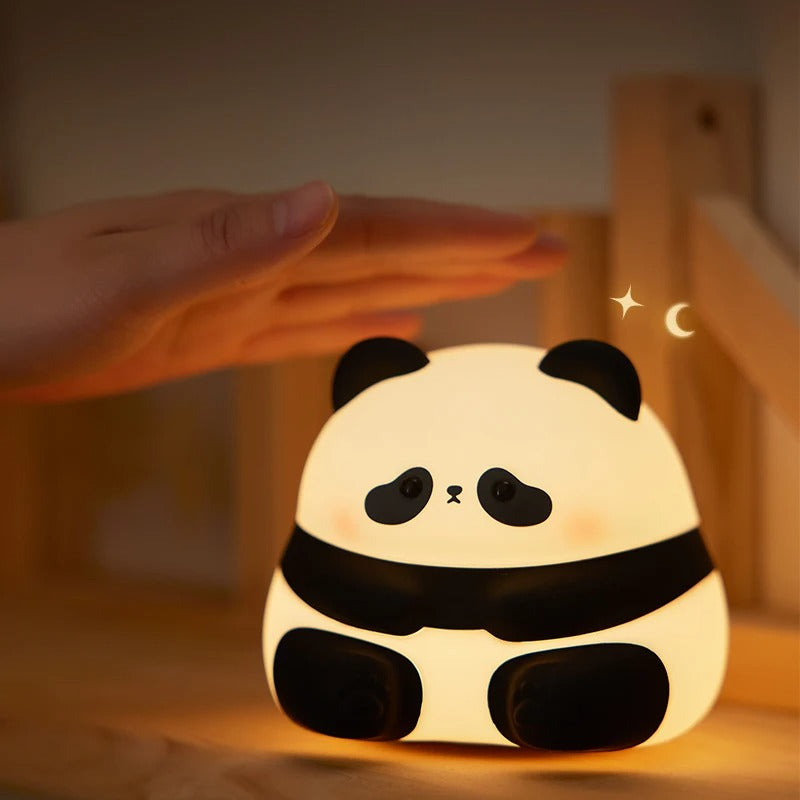 Rechargeable Silicon Panda Sensor Lamp