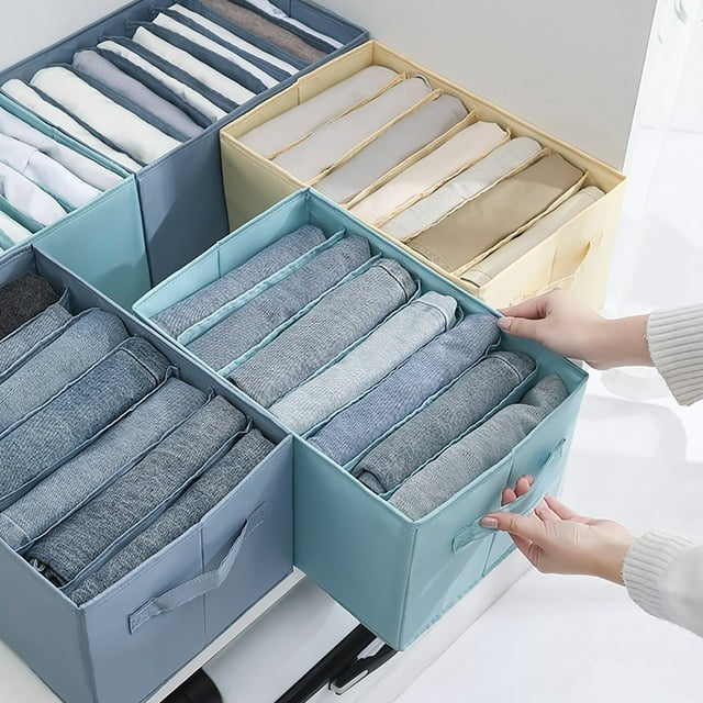 7 Grid Multi-Purpose Cloths Organizer Box