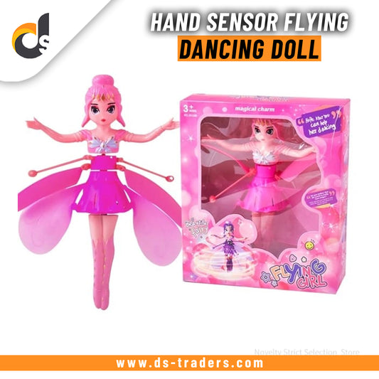 Hand Sensor Flying  Dancing Doll Kids Toy (Random Character)