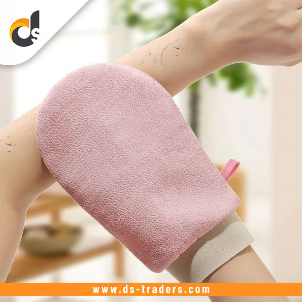Exfoliating Gloves Mitten Remove Dead Skin Bath Body Scrub