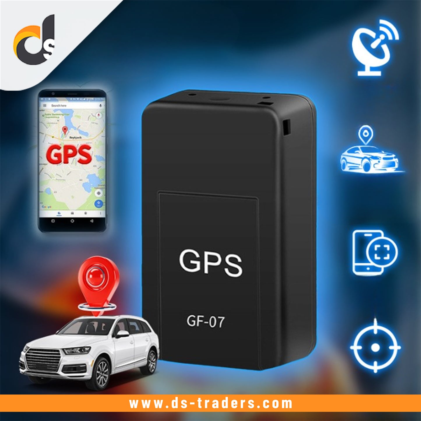 Chargeable Mini GPS Tracking Device