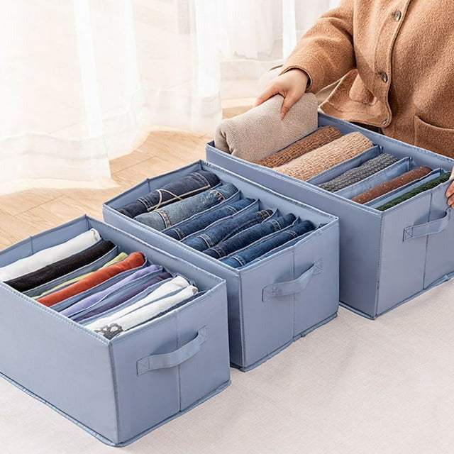 7 Grid Multi-Purpose Cloths Organizer Box