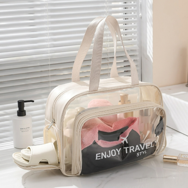 Transparent Double Layer Water-Proof Bags