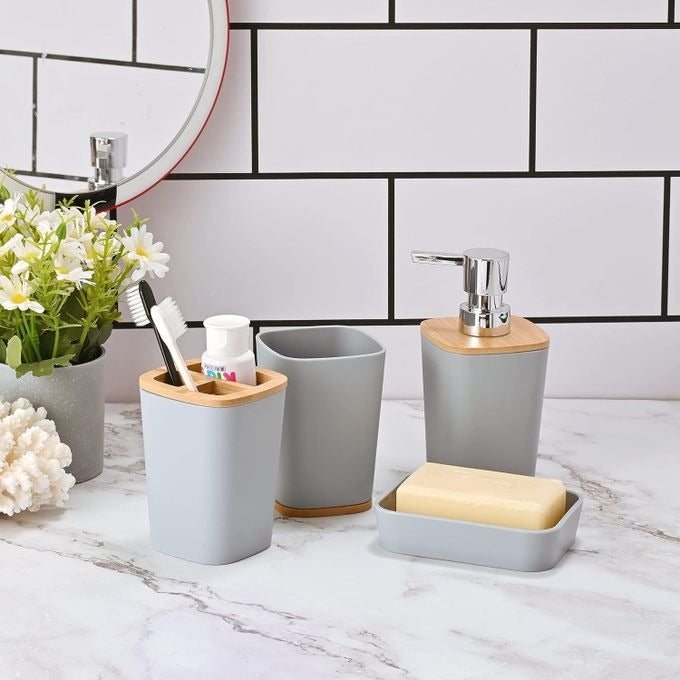 4PCs Bathroom Accessories Set