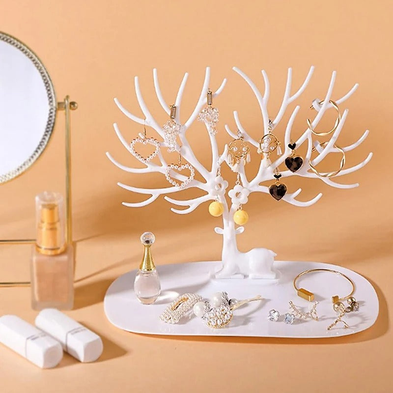 Creative Deer Tree Shape Jewelry Organizer