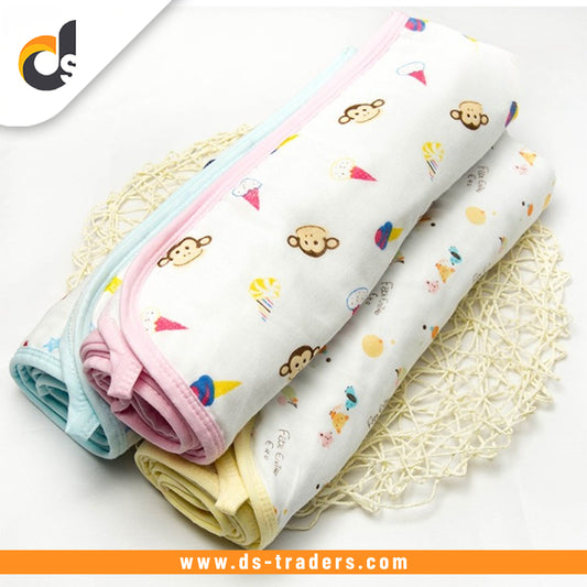 Pack of 3 - Cute Printed Soft Baby Face Towel