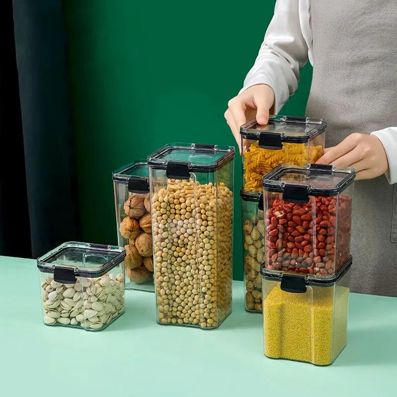 10pc Set - Plastic Storage Container Box