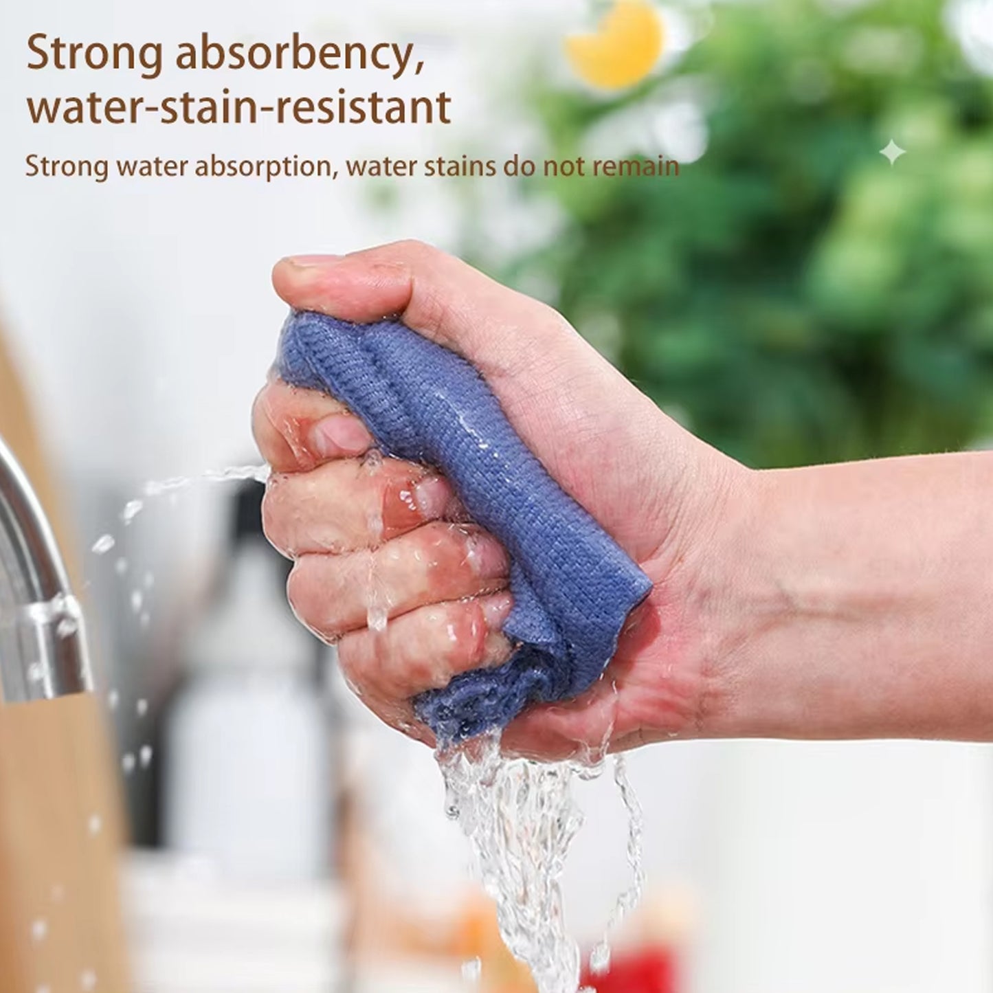 Removable Microfiber Cleaning Rags (20 wipes Box)