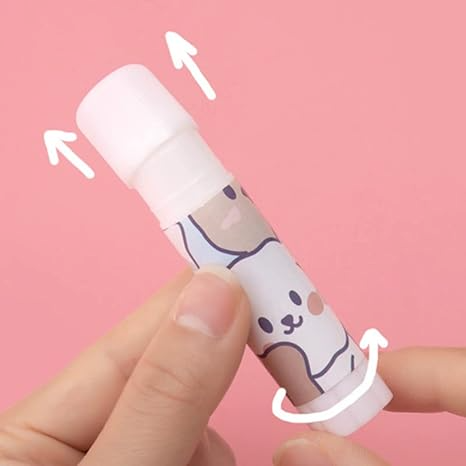 Pack Of 2 - Kawaii Design Super Strong Glue Stick