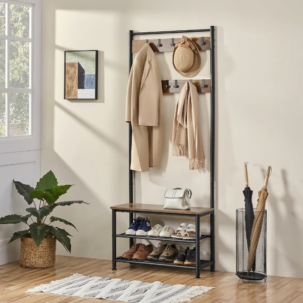 Multi-Functional Shoe & Hat Rack