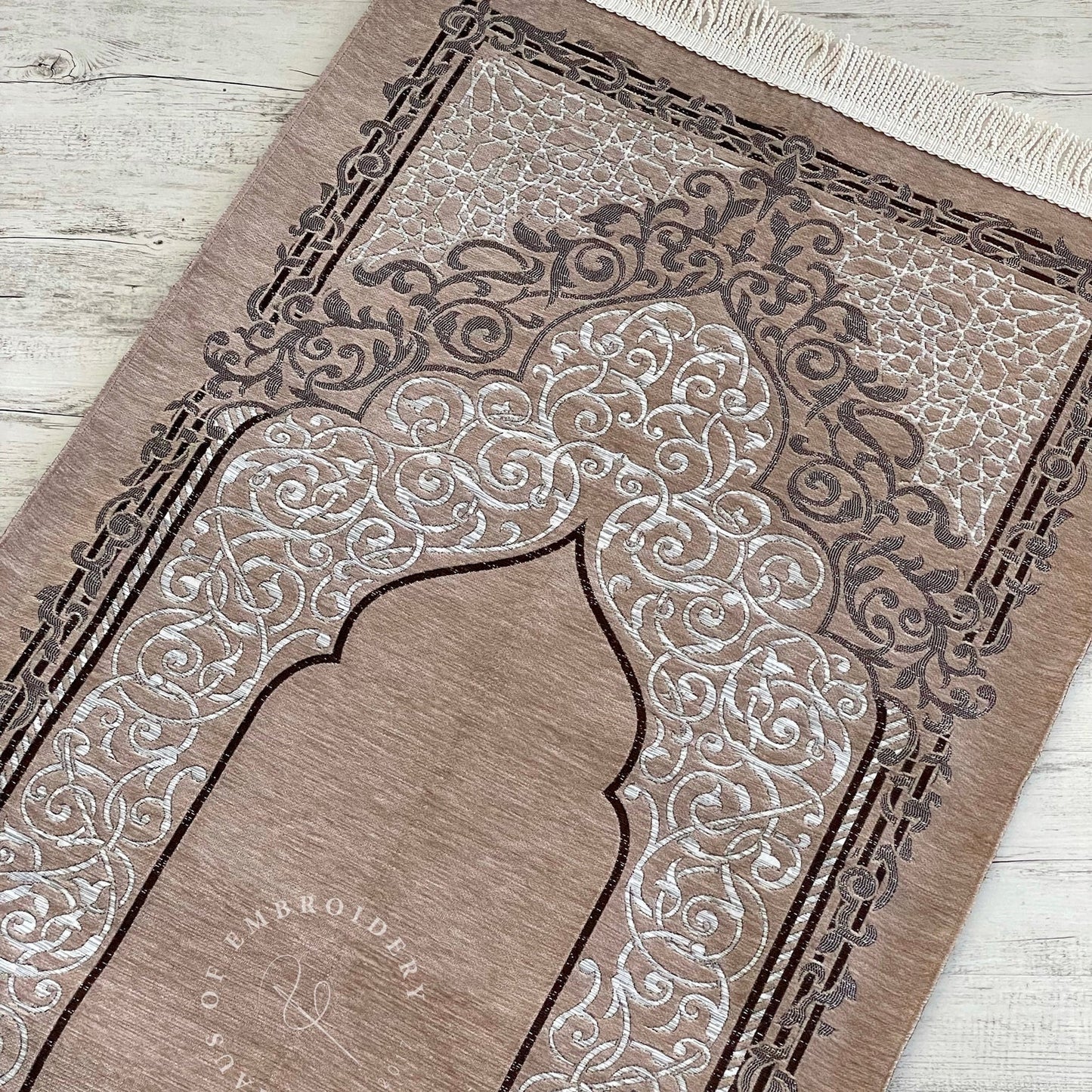 High Quality Travel Jaye Namaz Foldable Prayer Mat With Pouch