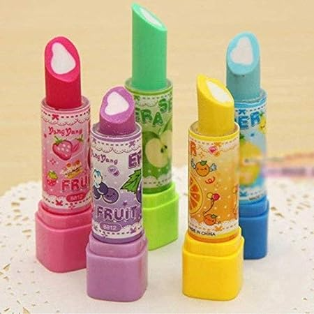 Cute Fancy Lipstick Design Eraser