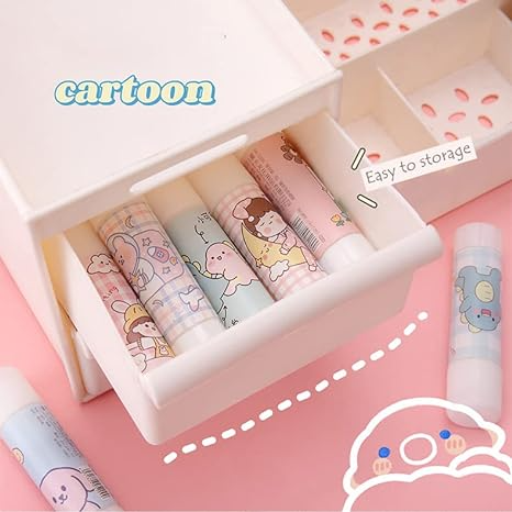 Pack Of 2 - Kawaii Design Super Strong Glue Stick