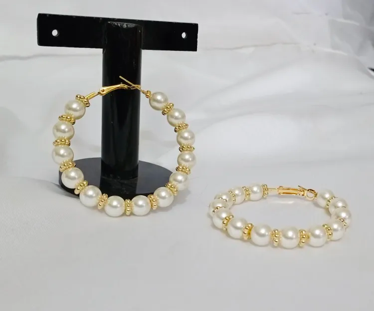 Stylish Baroque Pearl Earrings