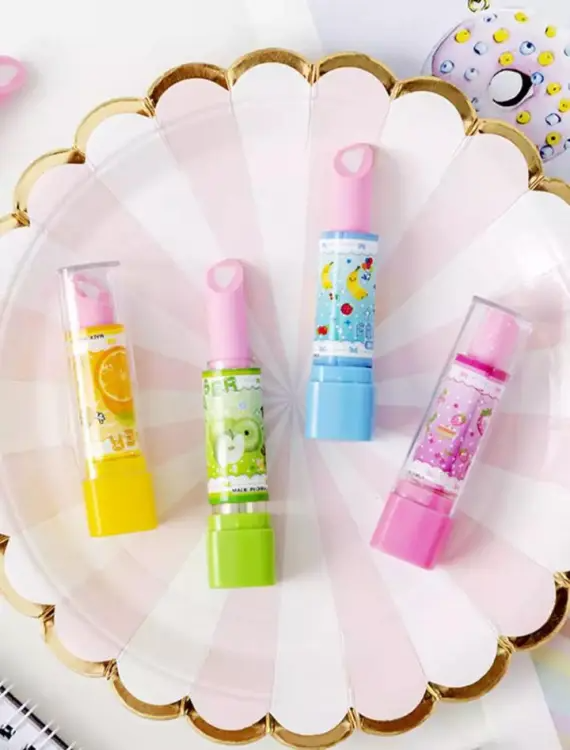 Cute Fancy Lipstick Design Eraser