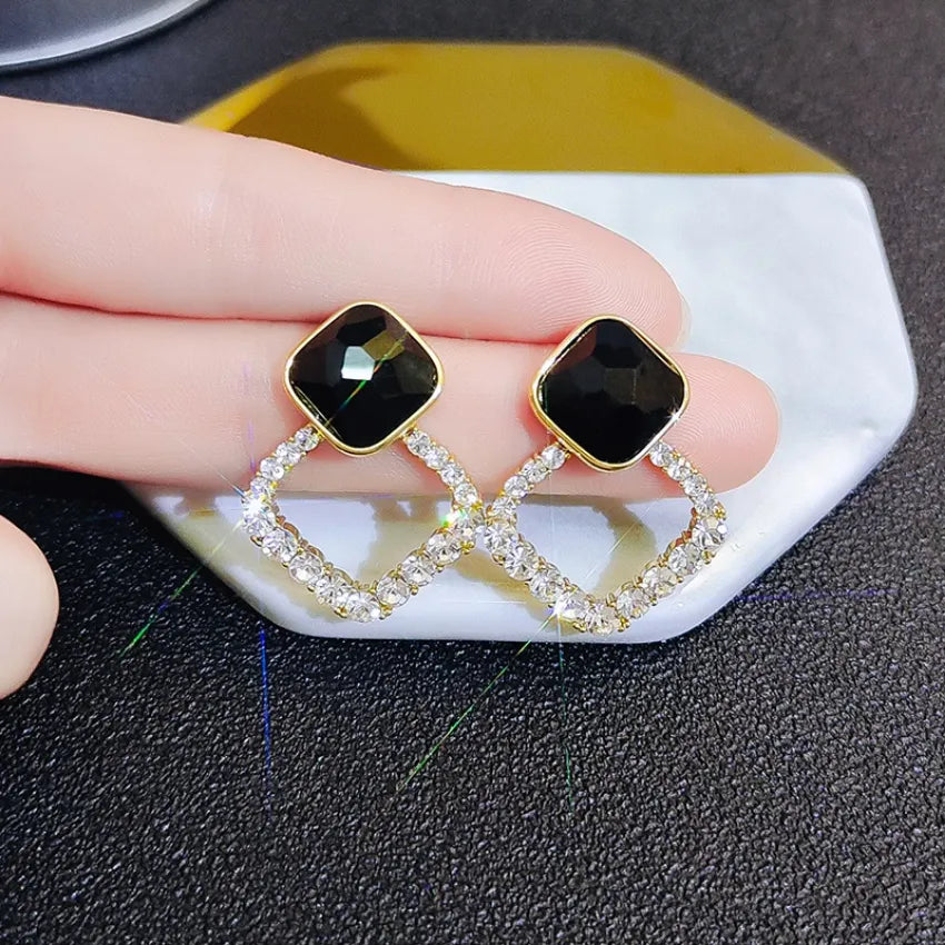 Luxury Rhinestone Earrings