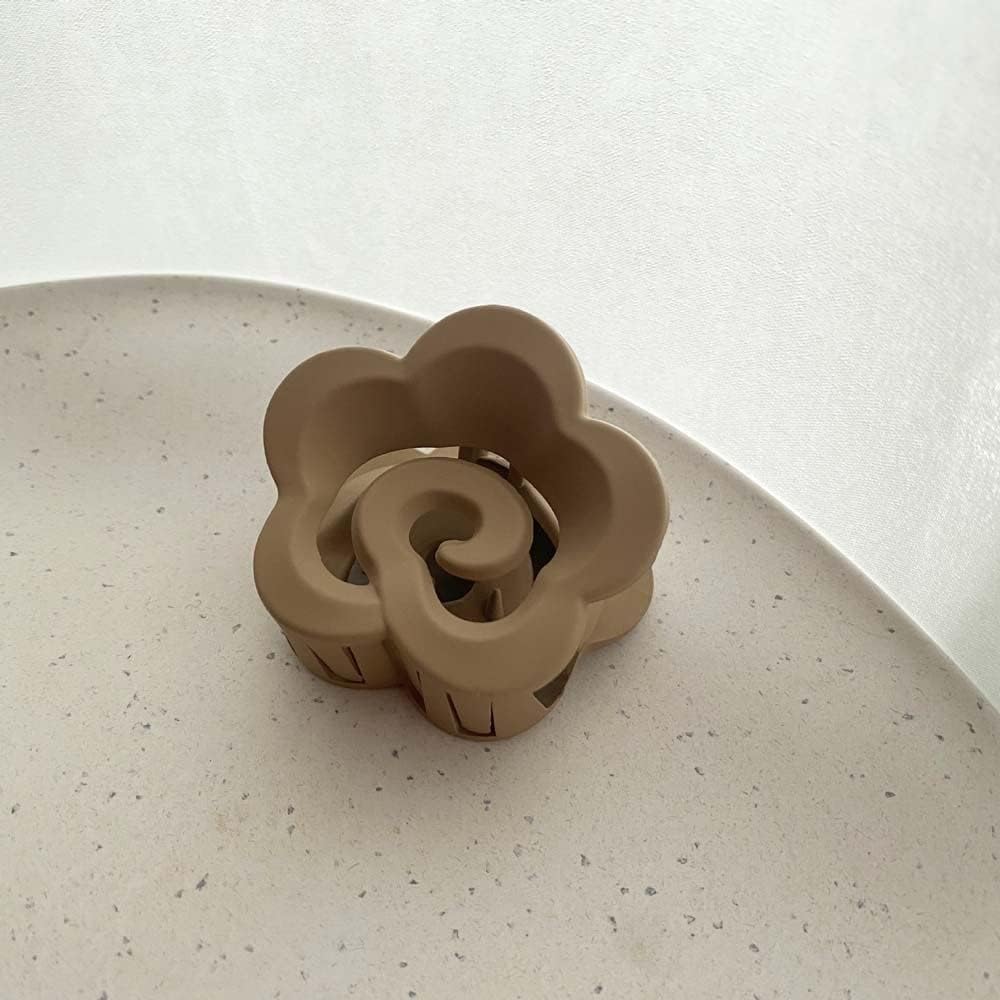 Elegant Camellia Flower Shape Hair Clip