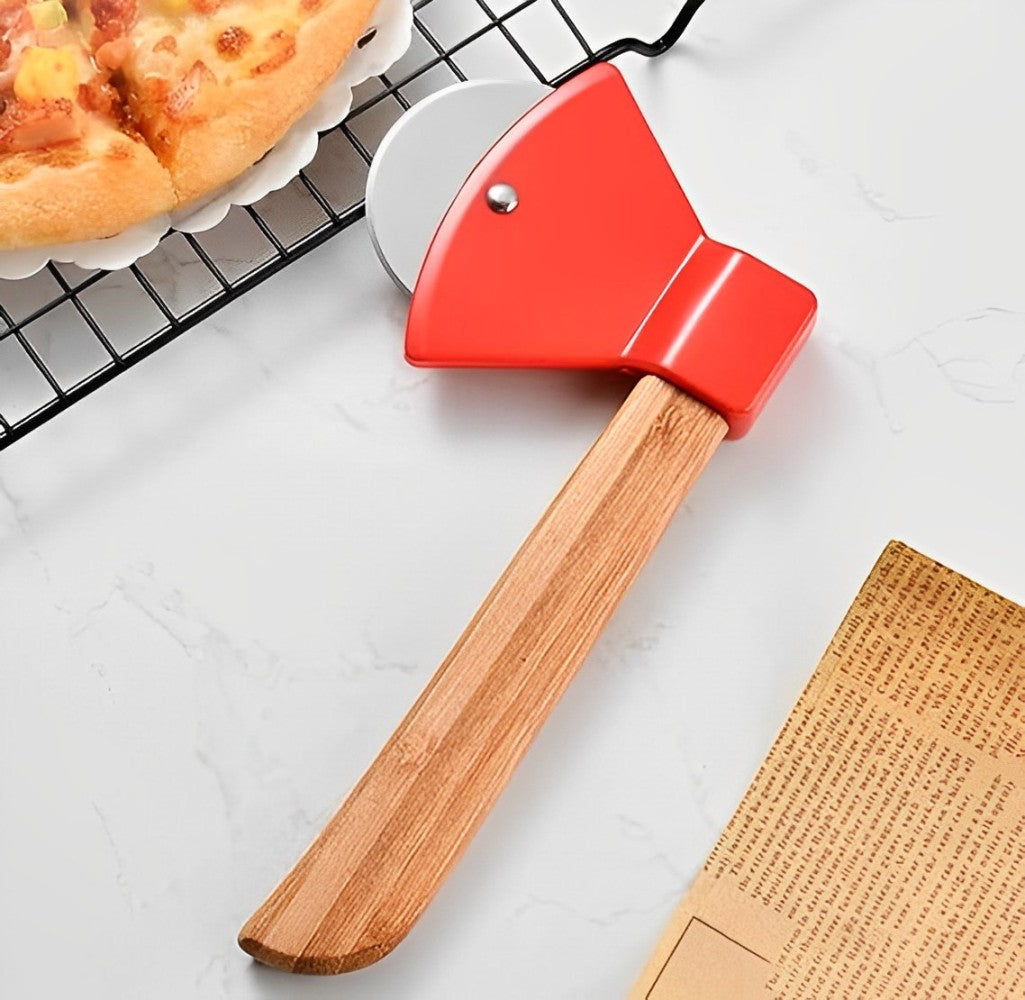 Axe Shape Stainless Steel Pizza Cutter Slicer