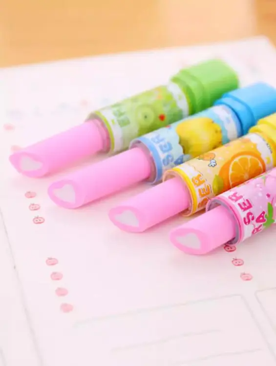 Cute Fancy Lipstick Design Eraser