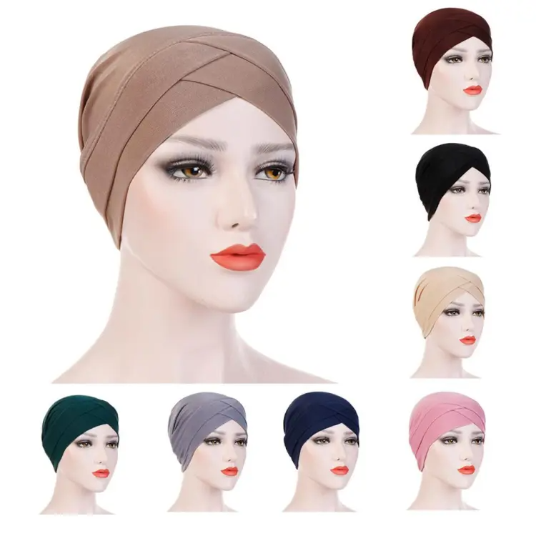 3 Layer Plain Inner Forehead Band Muslim Hijab