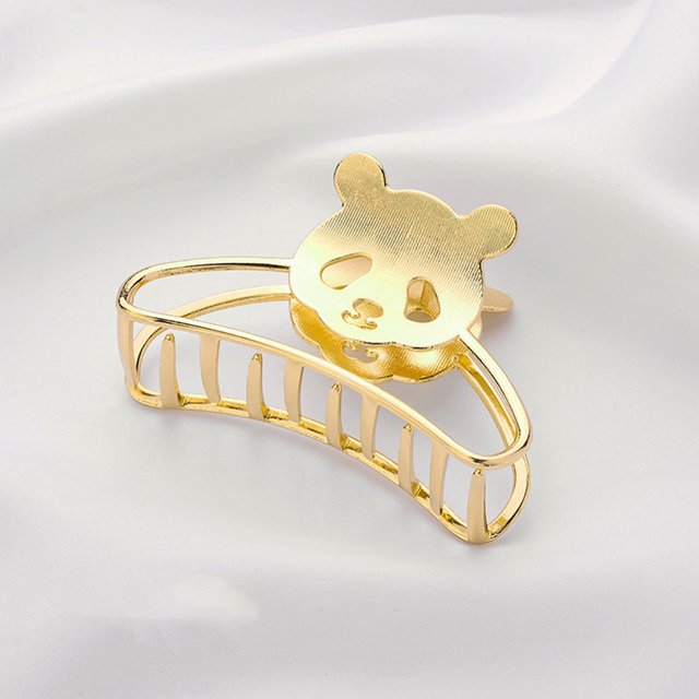 Panda Metal Claw Hair Clip