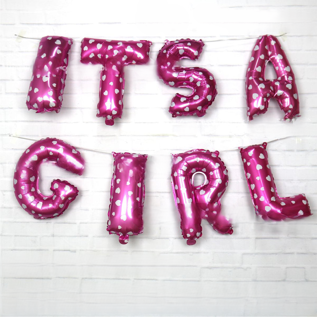 Its A Girl Decoration Balloon