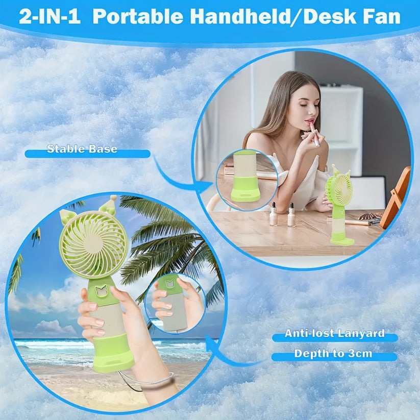 Portable Rechargeable Small Handheld Fan