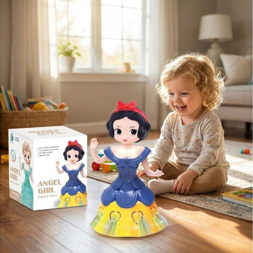 Musical Rotating and Dancing Doll Toy