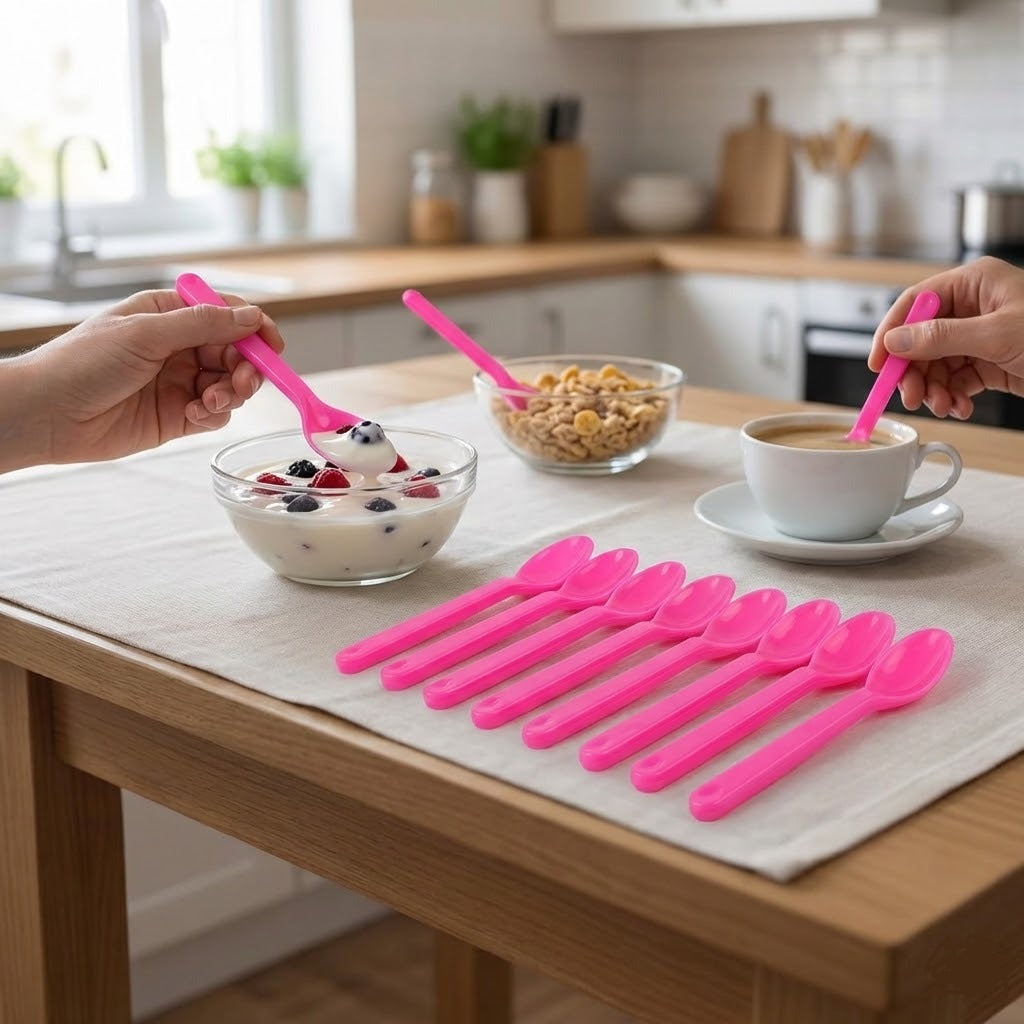 12PCs Plastic Spoon Set