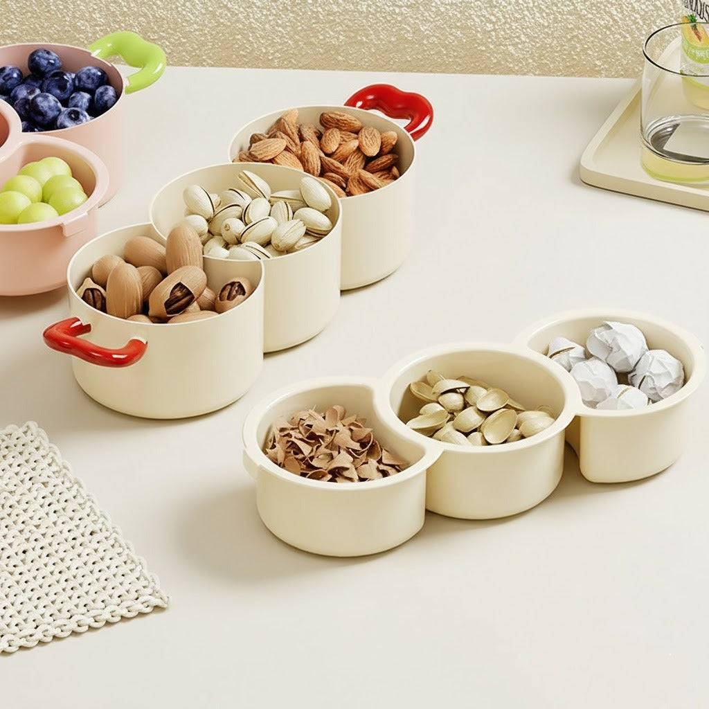 2 in 1 Creative Double Layer Storage Tray