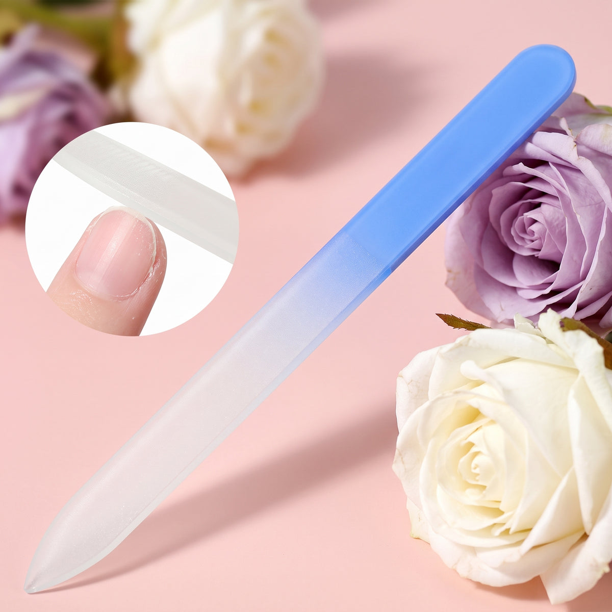 Double-Sided Glass Nail Buffer