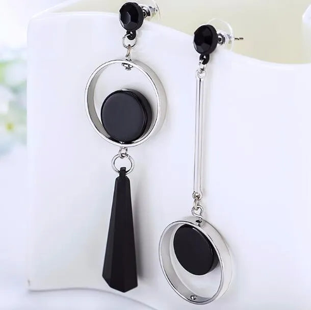Elegant Asymmetrical Earrings