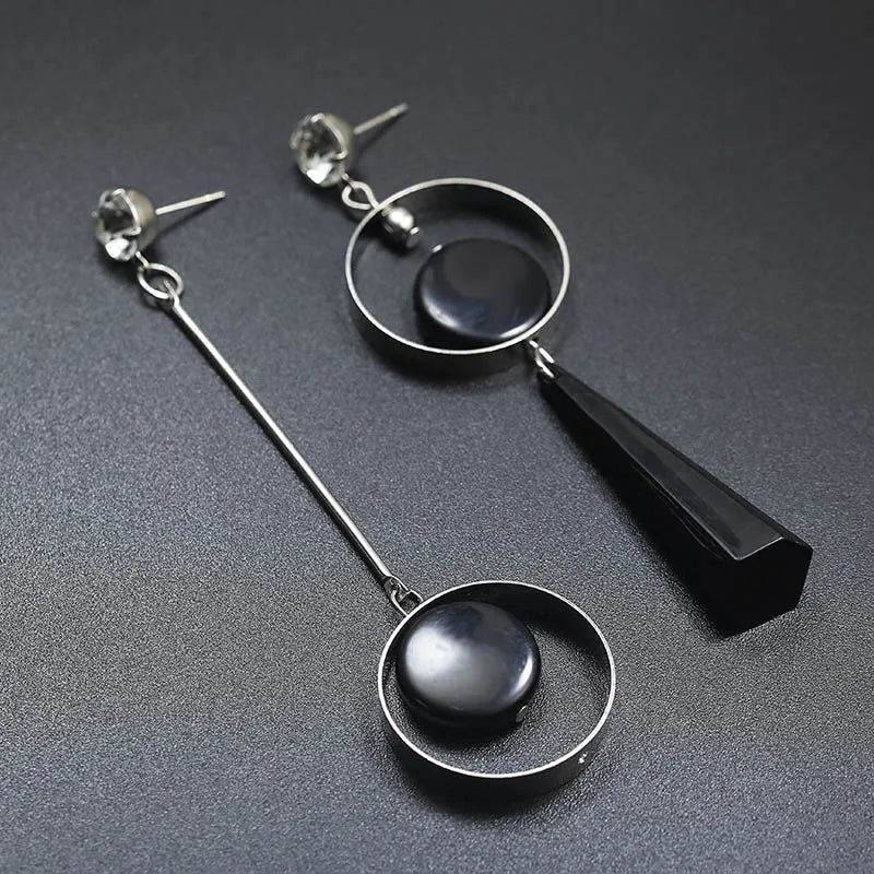 Elegant Asymmetrical Earrings