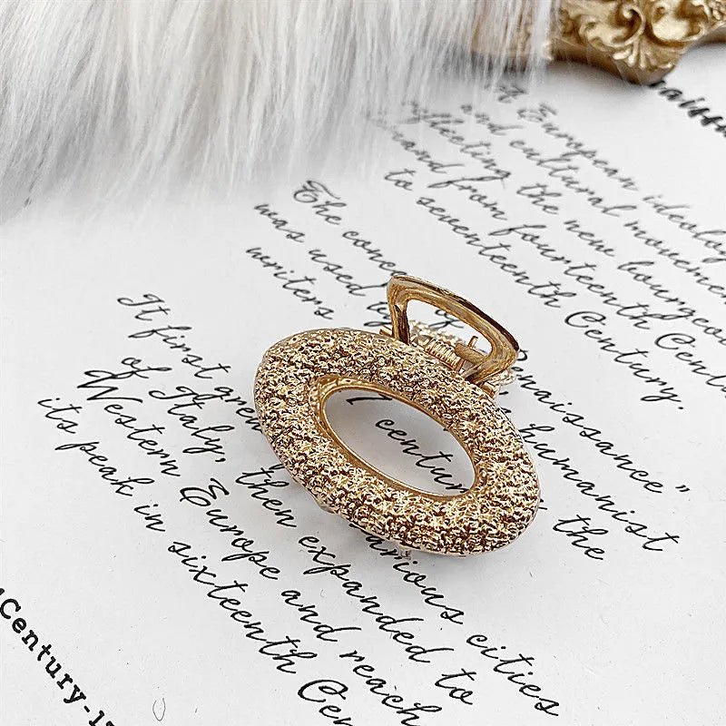 Luxurious Metal Claw Hair Clip