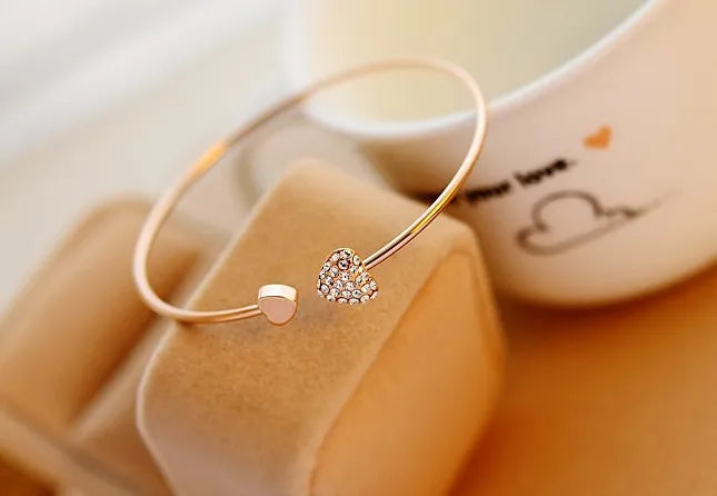 Heart Crystal Bracelet