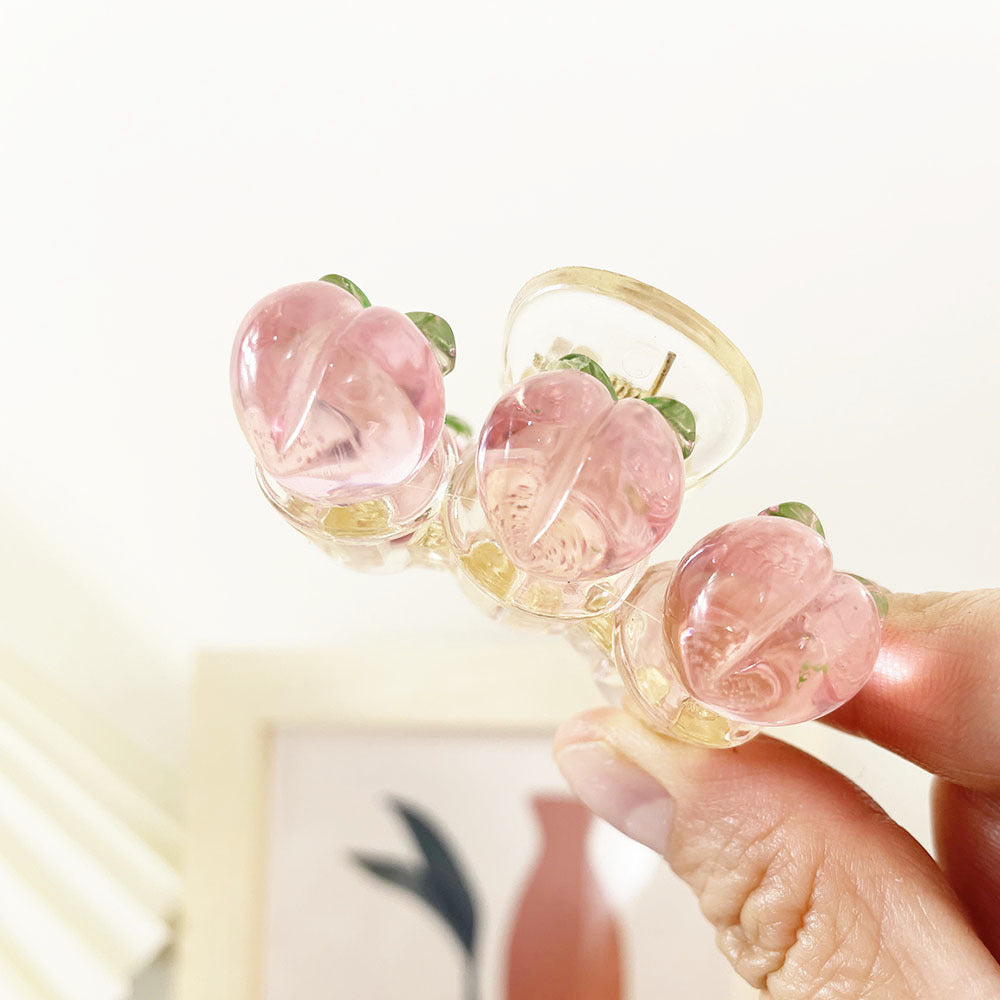Sweet Peach Hair Clip