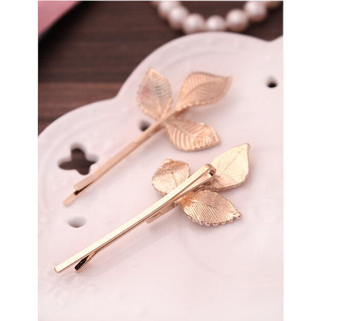 Elegant Leaf Hairpin