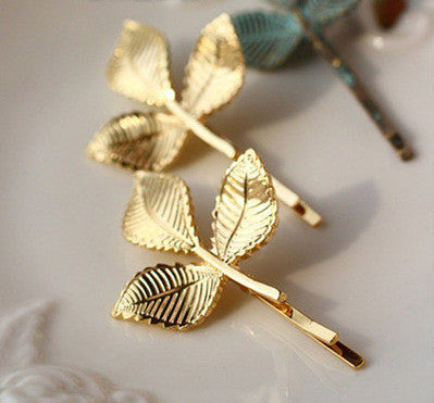 Elegant Leaf Hairpin