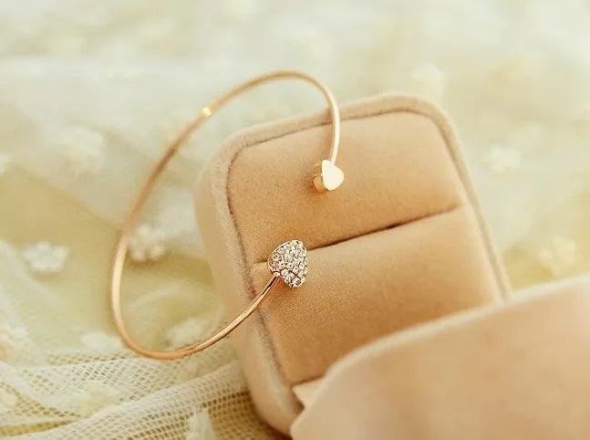 Heart Crystal Bracelet