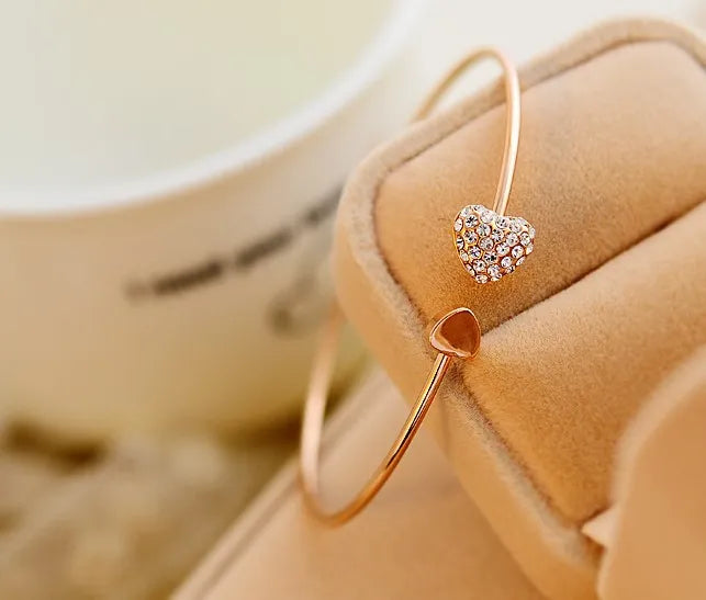 Heart Crystal Bracelet