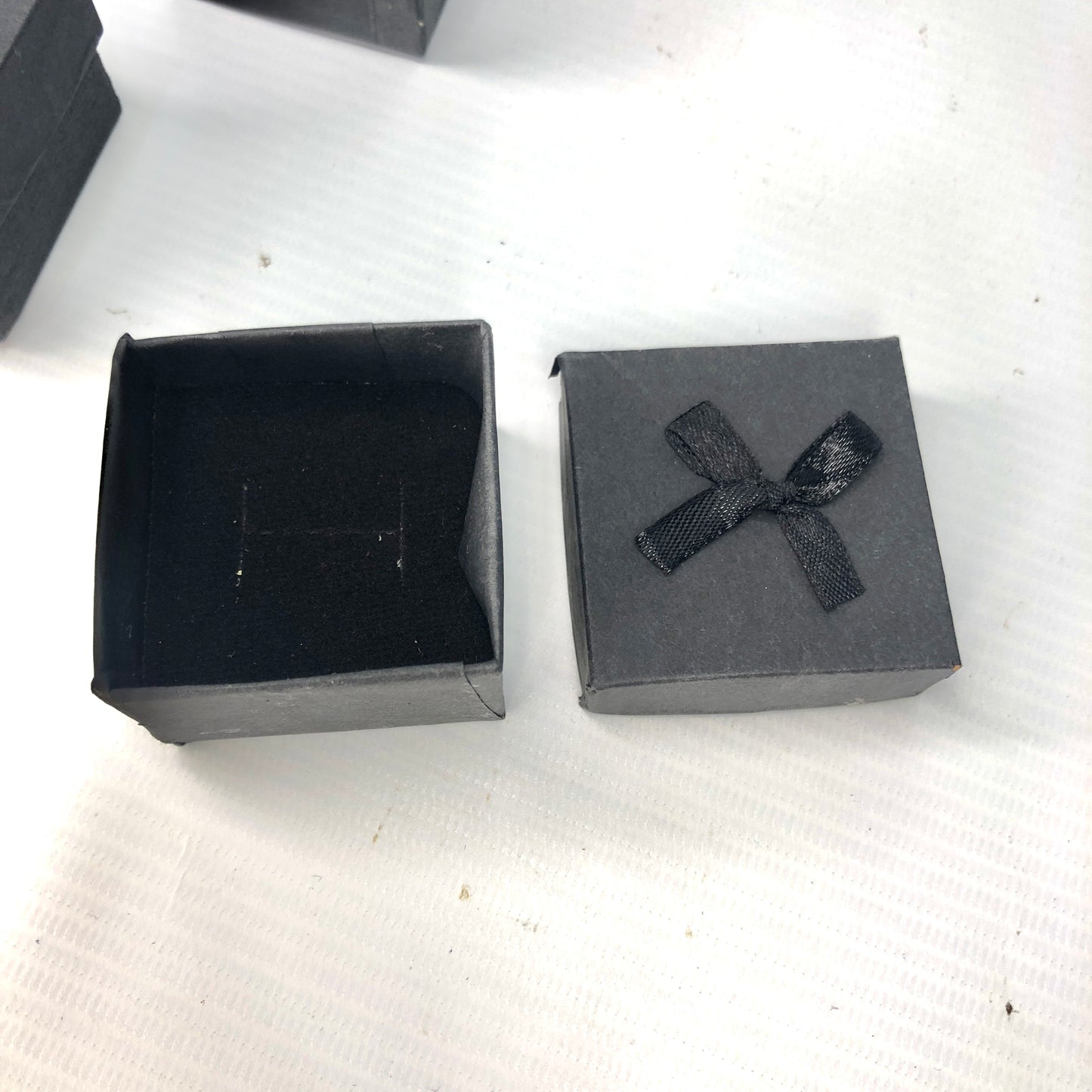 Black Colour Ring Box