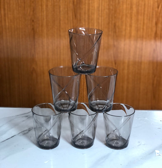 6pc Acrylic Glass Set