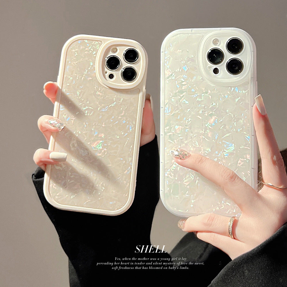 Silver Sprinkle - iPhone back cover only