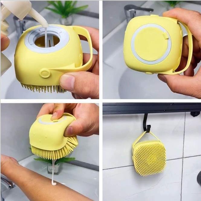 Soft Silicon Bath Brush Body