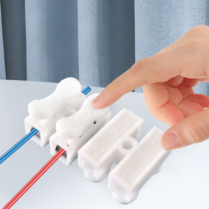 5pcs Self Locking Wire Connector