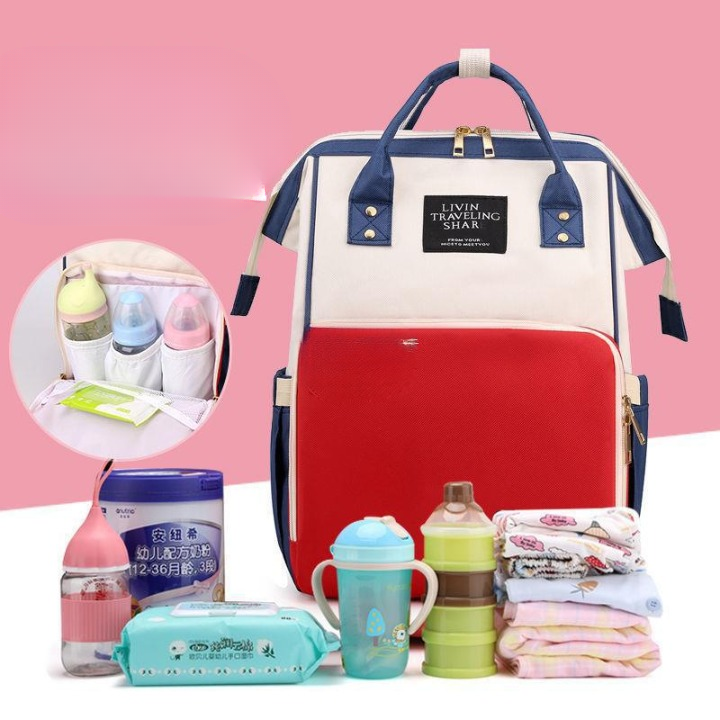 Imported Potable Baby Nappy Backpack