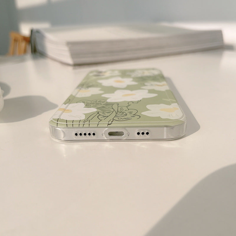 Green Flower - iPhone Case