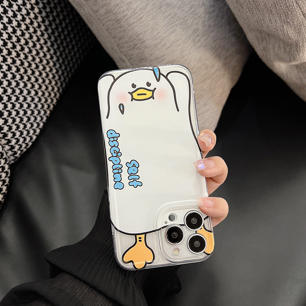 Inverted Duck Design iPhone Case